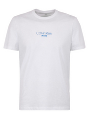 Calvin Klein Lettered Fashion Casual T-Shirt