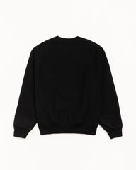 Stussy Long Range Crewneck - Black
