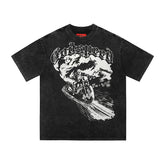 GODSPEED Minimal Gothic Logo Graphic T-Shirt