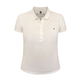 Tommy Hilfiger Heritage Short Sleeve Slim Polo White Women's