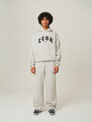C1 HOODIE "GREY-MELANGE"