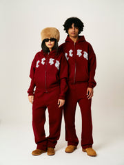 C1 ZIPPER "BORDEAUX"