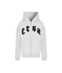 C1 ZIPPER "CREAM-WHITE"