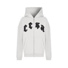 C1 ZIPPER "CREAM-WHITE"