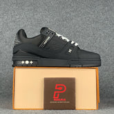 LV Trainer 'Embossed Monogram Black'