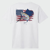 HarborLite Pocket Tee - Sail USA