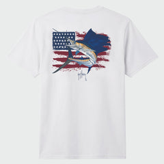 HarborLite Pocket Tee - Sail USA