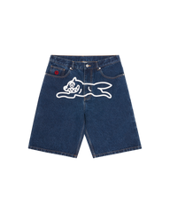 Running Dog Denim Shorts