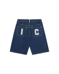 Running Dog Denim Shorts