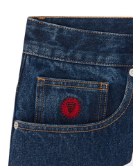 Running Dog Denim Shorts