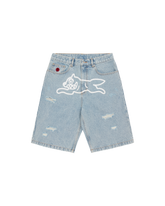Running Dog Denim Shorts