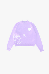 Amor Knit Sweater Lavendel