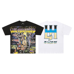 Life Hustlers Fantasy Monster Vintage Graphic Streetwear Tee