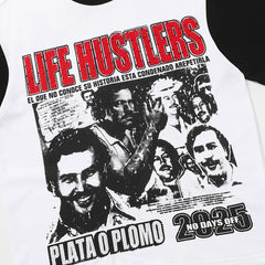Life Hustlers Classic Graphic Portrait Vintage Tee