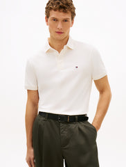 Regular Pique Jacquard Collar Polo Shirt