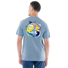 Lightweight Pocket Tee - Open Ocean