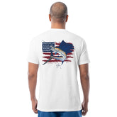 Lightweight Pocket Tee - Sail USA