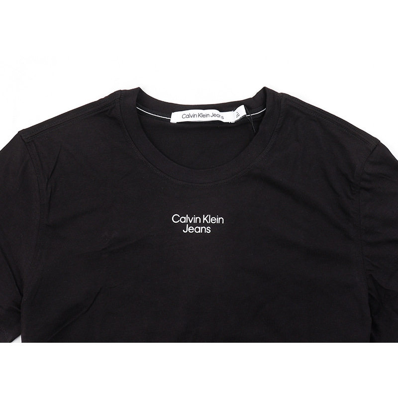 Calvin Klein Lettered Subtle Design Daily Casual T-Shirt
