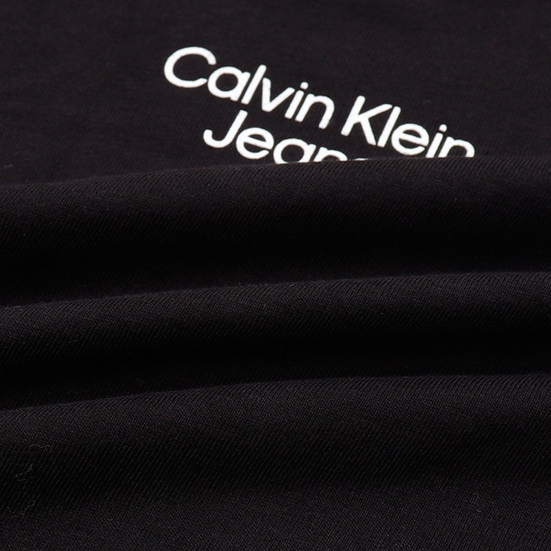 Calvin Klein Lettered Subtle Design Daily Casual T-Shirt