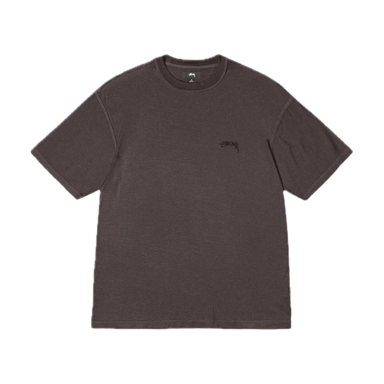 Stussy Lazy Tee - Faded Black