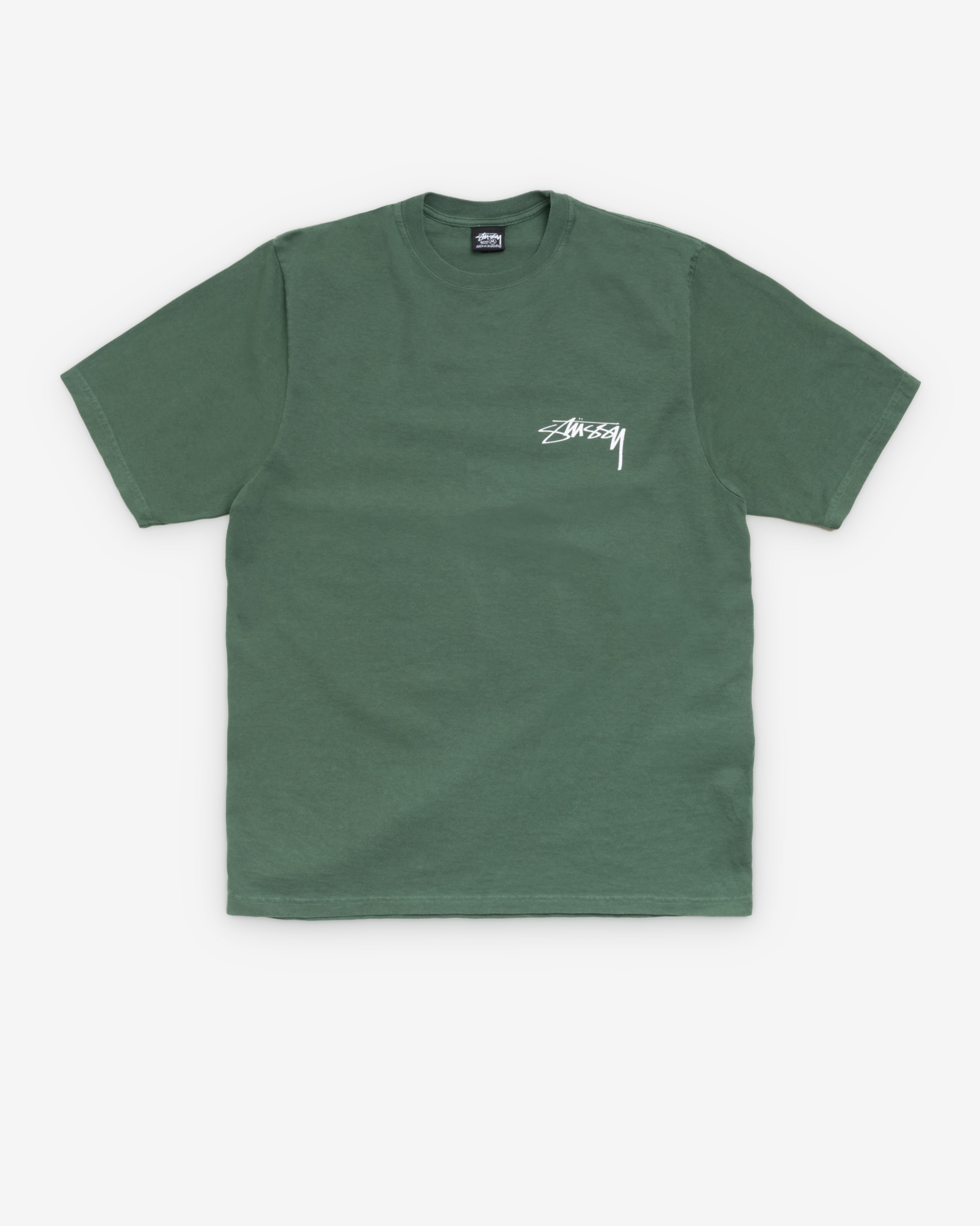 Stüssy - Men's Skate Stack Pig. Dyed Tee - (Pine)