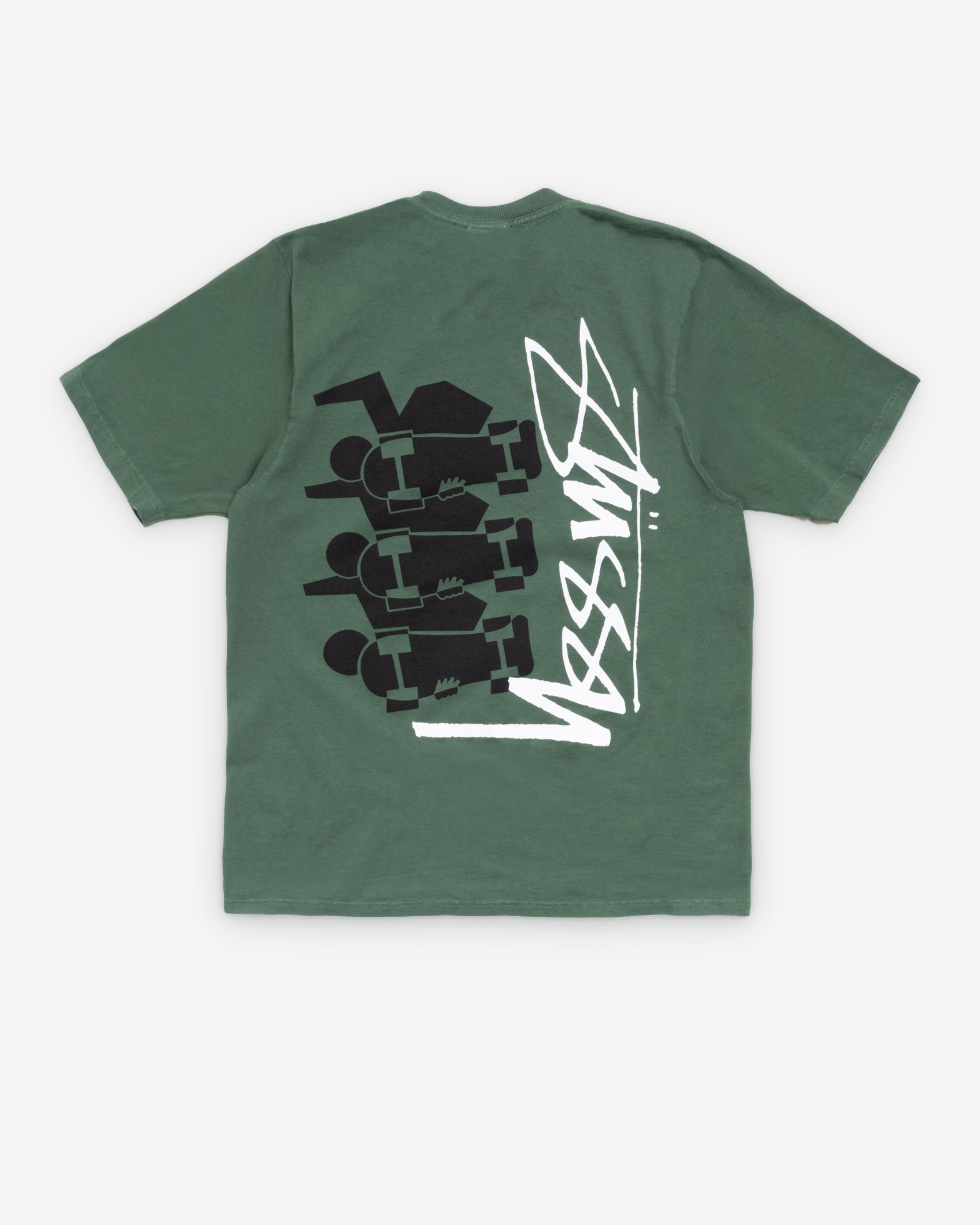 Stüssy - Men's Skate Stack Pig. Dyed Tee - (Pine)