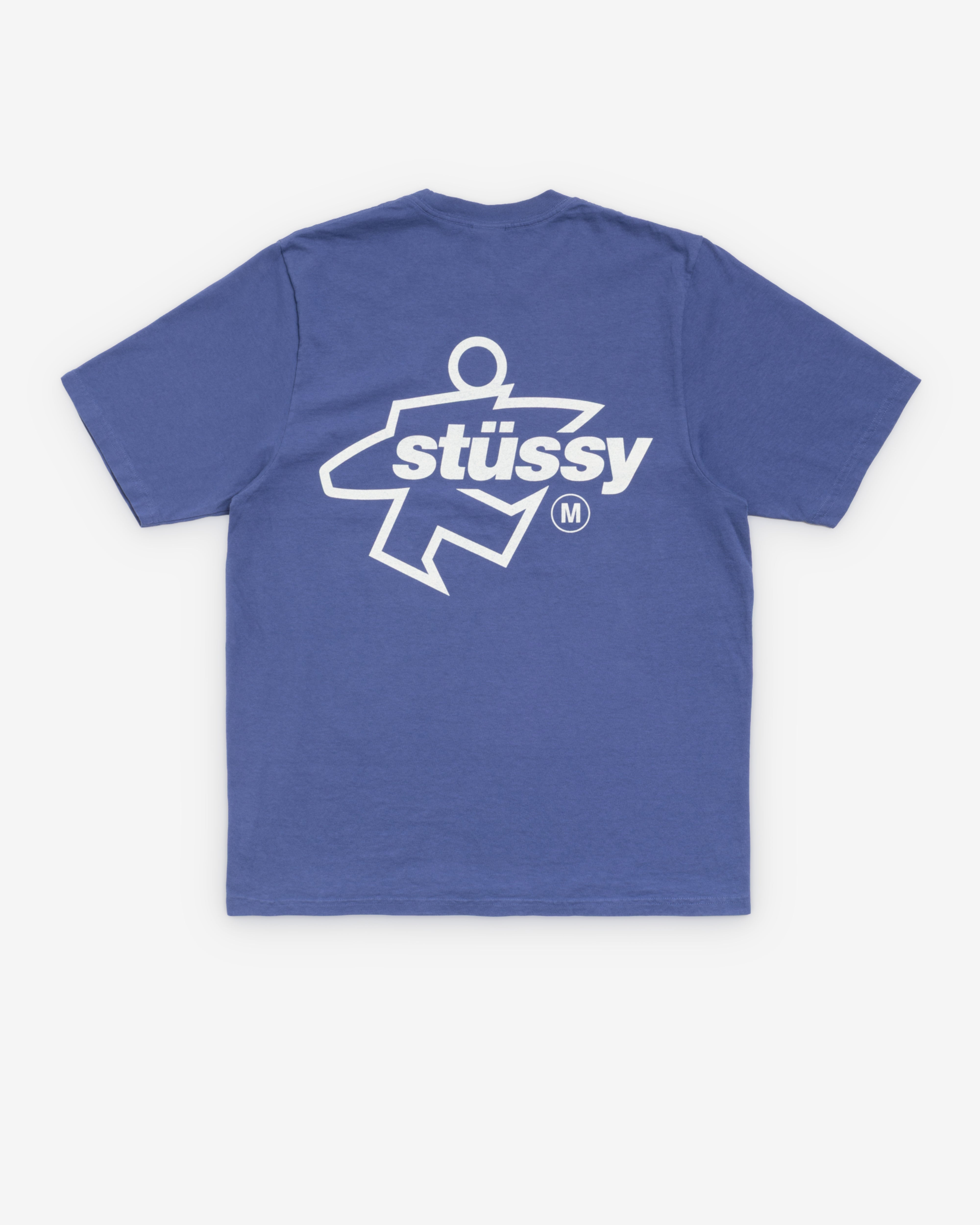 Stüssy - Men's Surf Size Pigment Dyed Tee - (Indigo)