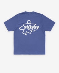 Stüssy - Men's Surf Size Pigment Dyed Tee - (Indigo)