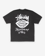 Stüssy - Men's Any Angle Pigment Dyed Tee - (Faded Black)