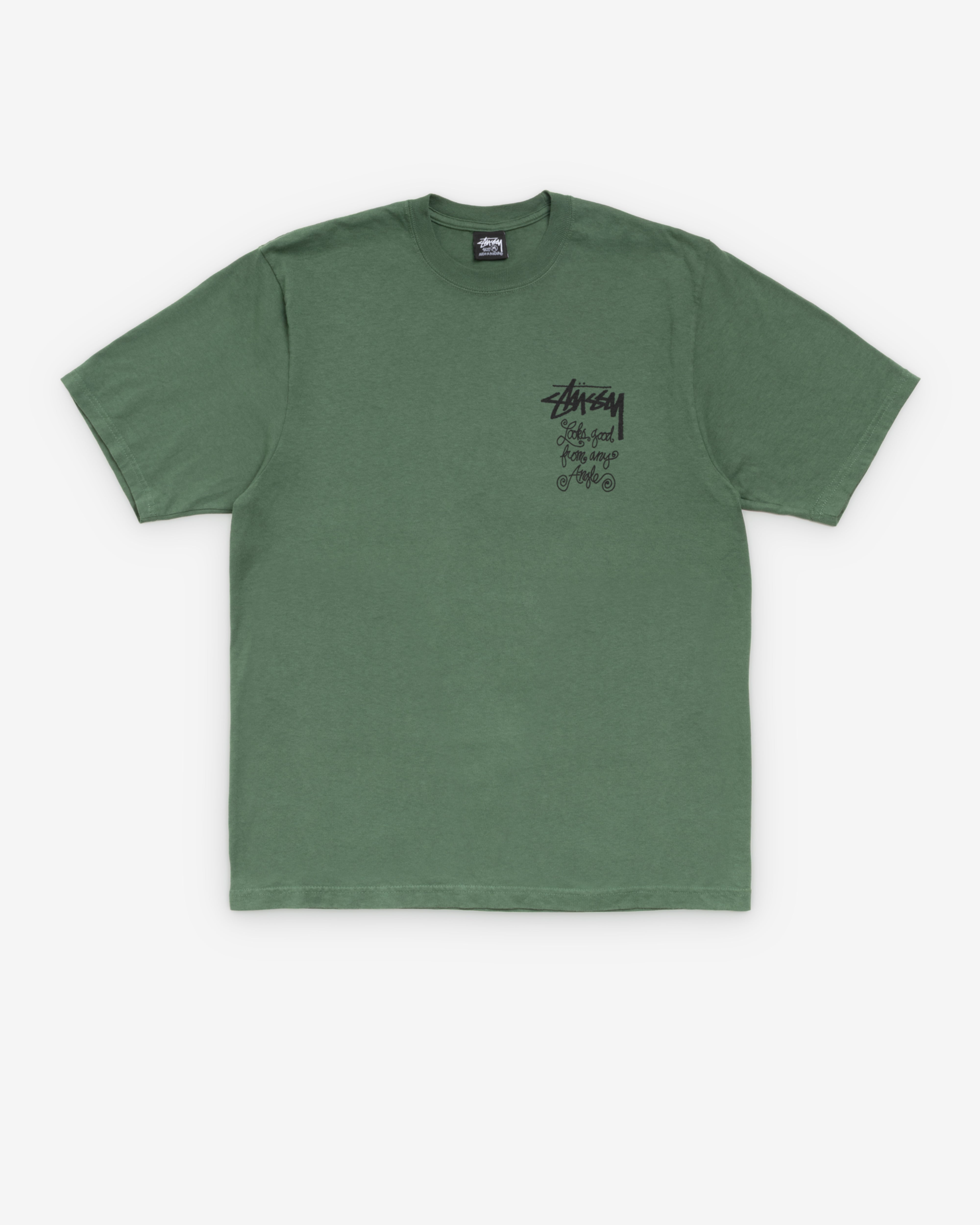 Stüssy - Men's Any Angle Pigment Dyed Tee - (Pine)