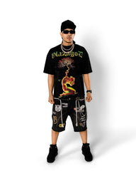 GLAZA GOD Growth - Heavyweight Terry Oversized Tee