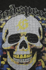 GODSPEED Skull Emblem Graphic T-Shirt