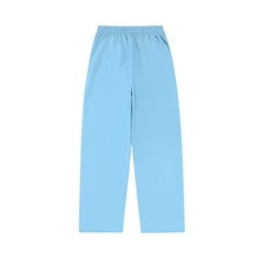 MIXED EMOTION Oversized Letter Graphic Lounge Pants