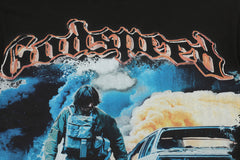 GODSPEED Desert Eagle Graphic Vintage T-Shirt