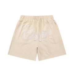 MIXED EMOTION Script Graphic Casual Shorts