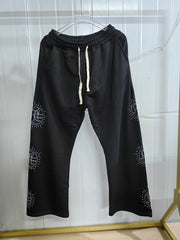 MIXED EMOTION Side Graphic Relaxed Sweatpants