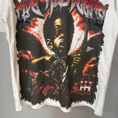 Life Hustlers Red Flame Skull Tee
