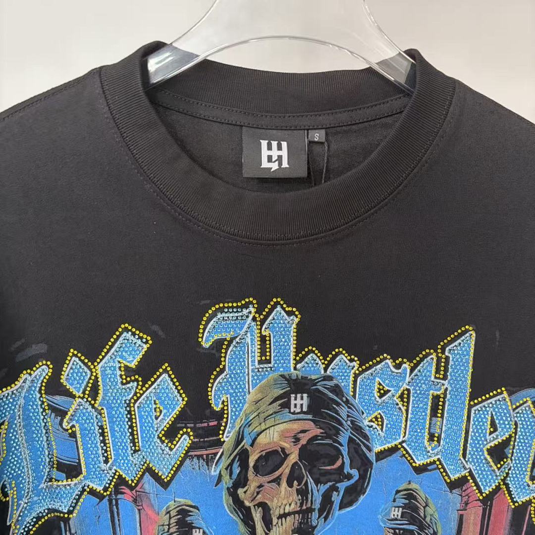 Life Hustlers Blue Rider Graphic Tee