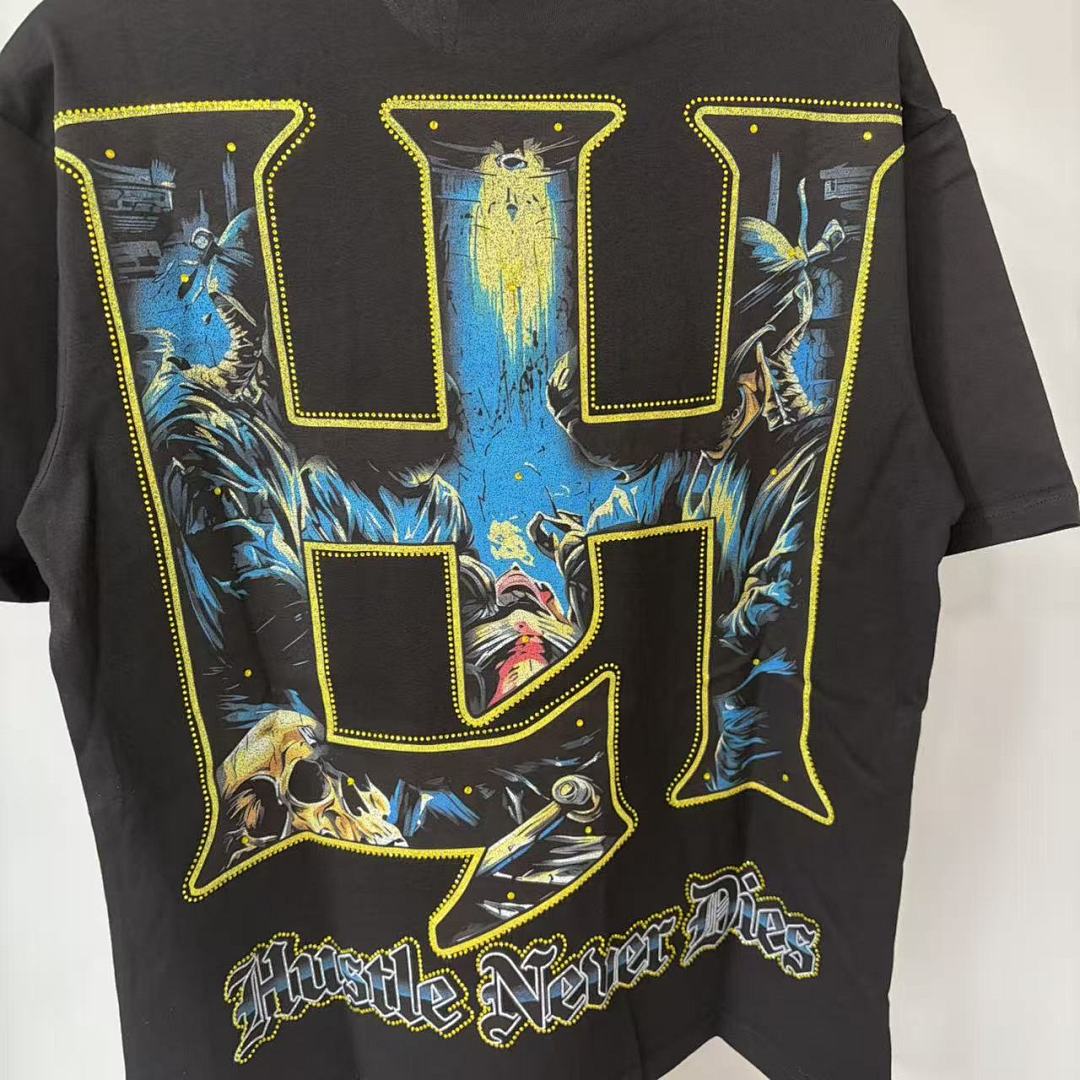 Life Hustlers Blue Rider Graphic Tee