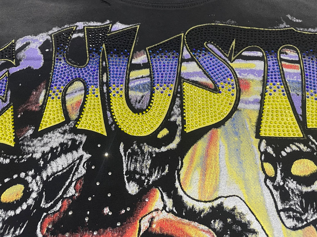 Life Hustlers Retro Cartoon Graphic Tee