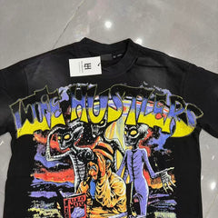 Life Hustlers Retro Cartoon Graphic Tee