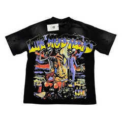 Life Hustlers Retro Cartoon Graphic Tee
