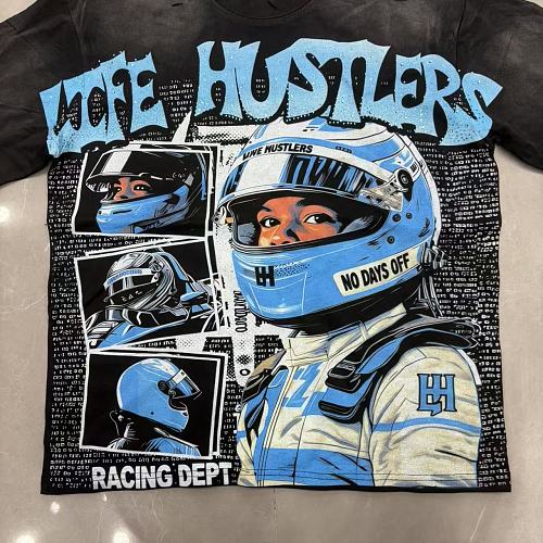 Life Hustlers Vintage Racer Graphic Tee