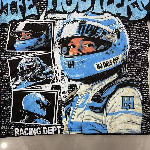 Life Hustlers Vintage Racer Graphic Tee