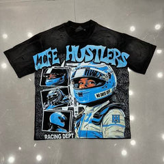 Life Hustlers Vintage Racer Graphic Tee