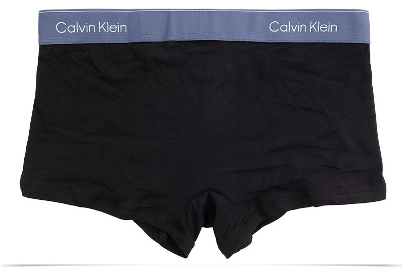 Calvin Klein Men's Elastic Cotton Low-Waist Four-Side Flat-Cut Underwear - 3 pieces - NB4389
