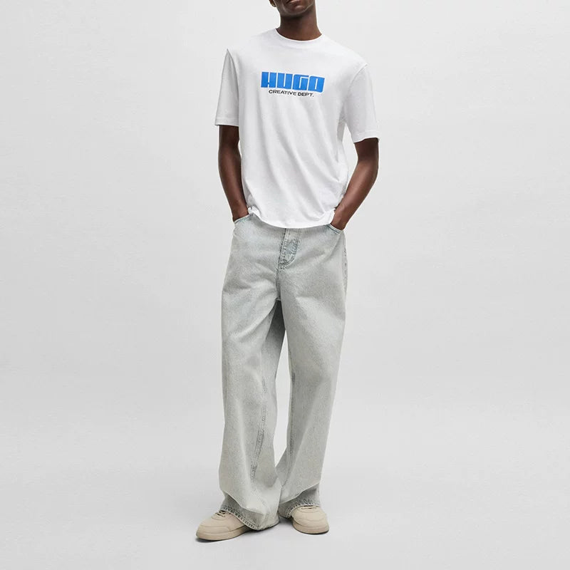 HUGO BOSS Men's Short-Sleeved T-Shirt - Summer New Product