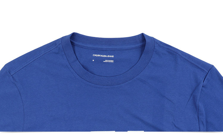 Calvin Klein Classic Lettered Large-Sized T-Shirt
