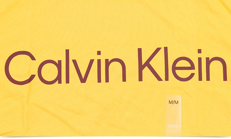 Calvin Klein Letter Logo Daily Casual T-Shirt