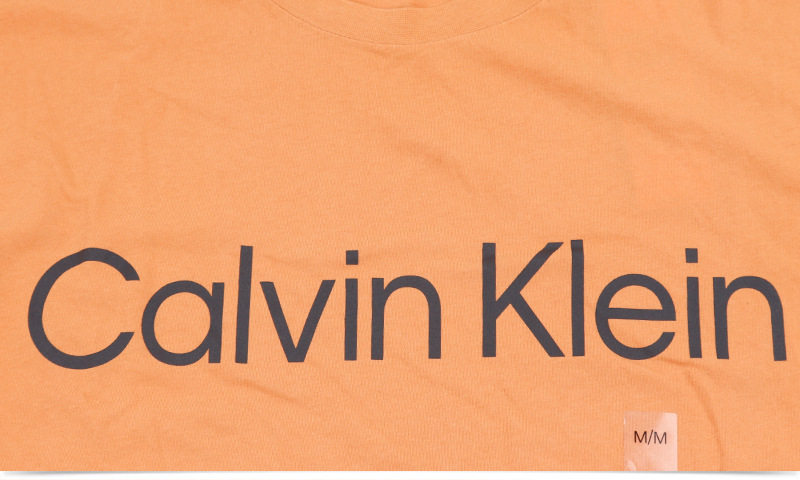 Calvin Klein Letter Logo Daily Casual T-Shirt